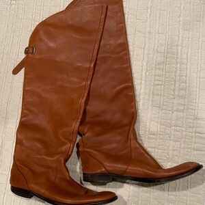 Coach Cheyenne Leather Knee-High Boots